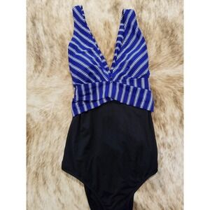 Firpearl One Piece Swimsuit Tie Back Womens Size 14‎ NWOT